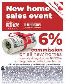 6% Commission on ALL HOMES during the Red Tag Sales Event