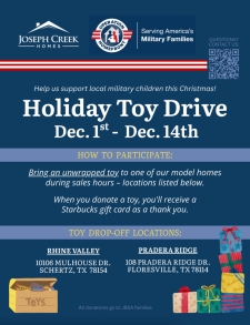 Be Part of Something Meaningful—Support Our Military Toy Drive