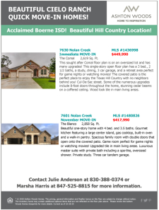 Beautiful Cielo Ranch Quick Move-In Homes Available!