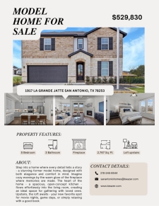 Beazer Homes Model Home for Sale - Move-in Ready!