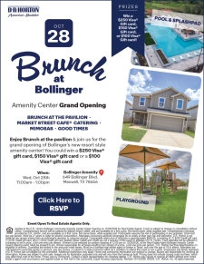 Brunch at Bollinger &ndash; Real Estate Agent Amenity Center Grand Opening