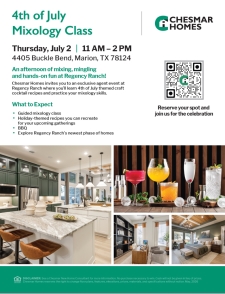 Celebrate the 4th Early: Exclusive Agent Mixology Class at Regency Ranch