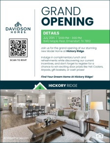 Come to our Hickory Ridge Grand Opening!
