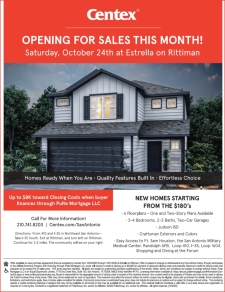 Estrella on Rittiman is Opening for Sales Saturday!