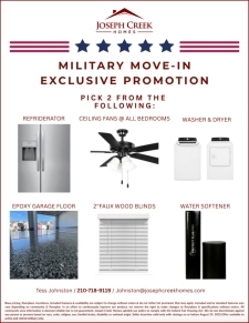 Exclusive Military Offer: Pick 2 FREE Home Upgrades!