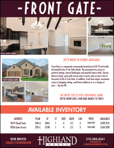 Fair Oaks Ranch | Move-In Ready Highland Homes
