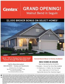 Grand Opening and $2,000 Broker Bonus* in Walnut Bend!