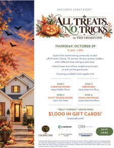 Join Us in The Crossvine for All Treats, No Tricks!