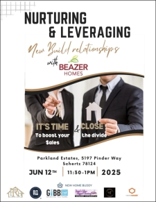 NEW Nurturing & Leveraging New Build Relationships Class
