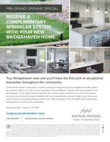 Pre-Grand Opening Special at Bridgehaven