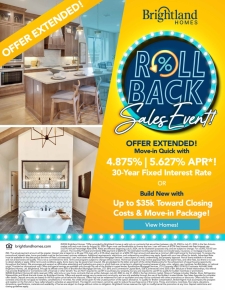 Roll % Back Sales Event has Been Extended!