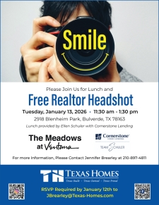 Say Cheese! 📸 Free Headshots in The Meadows at Ventana