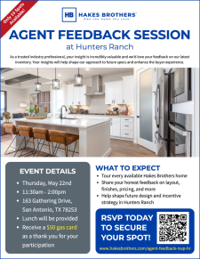 TOMORROW! Give Your Insights at Hunters Ranch