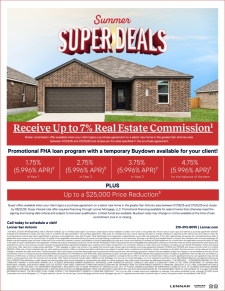 Up to 7% Commission on New Lennar Homes!