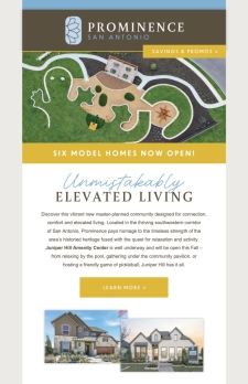 Visit Soon - Limited Time promotions at Prominence from $300s
