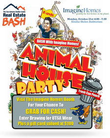 Visit the Imagine Homes Bash Booth and Grab for Cash!