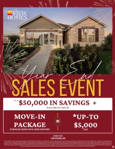 YEAR END SALES EVENT - $50,000 in Savings + Move-In Package