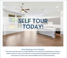 Your Clients Can Self Tour This Quick Move-In Home in Today!