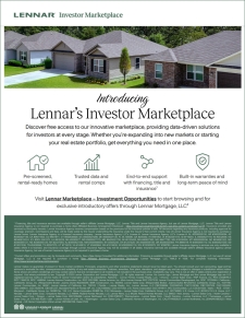 Your Next Investment Starts with Lennar!
