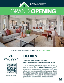 You're Invited to Our Royal Crest Grand Opening!