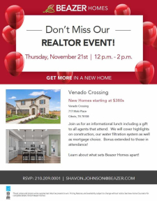 You're Invited to our Informational Lunch & Learn at Venado Crossing