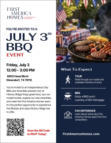 You're invited to a July 3rd BBQ