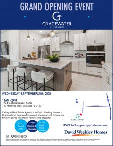 David Weekley Grand Opening Event - Gracewater at Sarasota