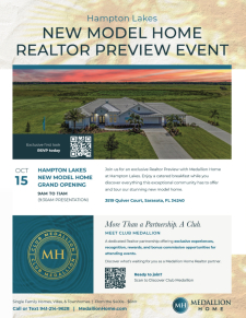 Come See An Exclusive Realtor Preview In Hampton Lakes