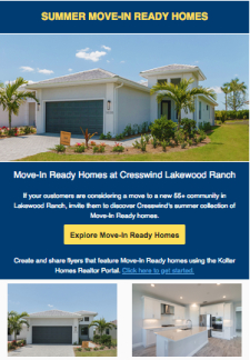 sarasota move ready homes summer collection cresswind lakewood ranch