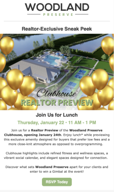 Woodland Preserve Realtor Exclusive Sneak Peek!