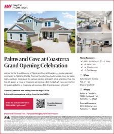 You're Invited: Palms at Coasterra & Cove at Coasterra Grand Opening Celebration