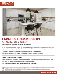 Earn 3% Commission on Tampa Area Sales!*