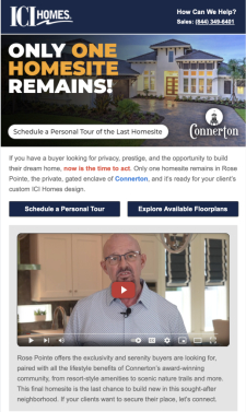 Final Homesite in Rose Pointe at Connerton: Your Client’s Exclusive Opportunity
