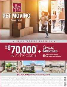 Homes with up to $70K Flex Cash + Special Incentives in the Tampa Area