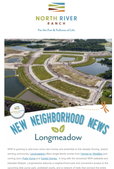 NRR Realtor News! New Neighborhoods!