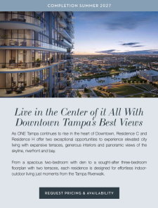 Two Exceptional Floorplans. One Iconic Address.