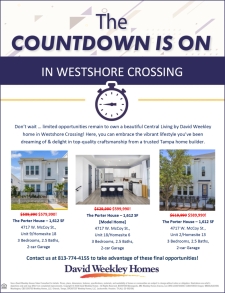 The Countdown Is On In Westshore Crossing!
