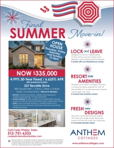 Final Summer Move-In at Anthem Cottages