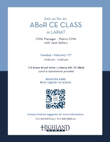 ABOR CE Class in Lariat: Matrix CMA Training