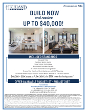 Crosswinds 50s - Build Incentives