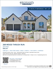 Inventory Home in 6 Creeks at Waterridge