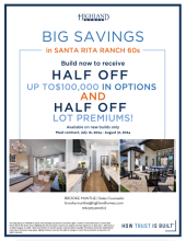 Santa Rita Ranch 60's - BIG Savings