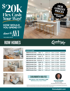 Available Homes at Goodnight Ranch