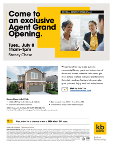 Grand Opening at Stoney Chase