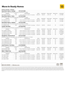 Inventory Flyer