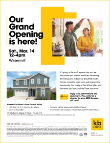 Watermill Grand Opening