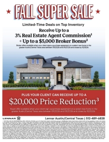 💰🍂 Brokers: Earn Up to 3% Commission + Up to $5K Broker Bonus This Fall! 💰🍂