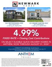 Anthem Quick Move-In Homes