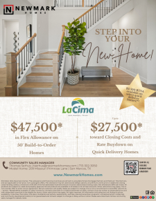 La Cima - Year End Incentives!