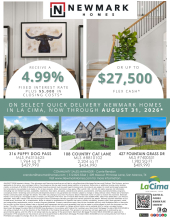 Low Rates OR Up to $27,500 Flex Cash on Select Homes in La Cima